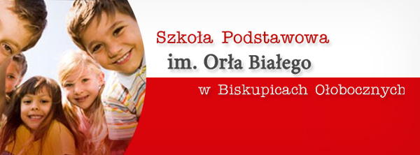 Logotyp: Szkoła podstawowa im Orła Białego w biskupicach ołobocznych